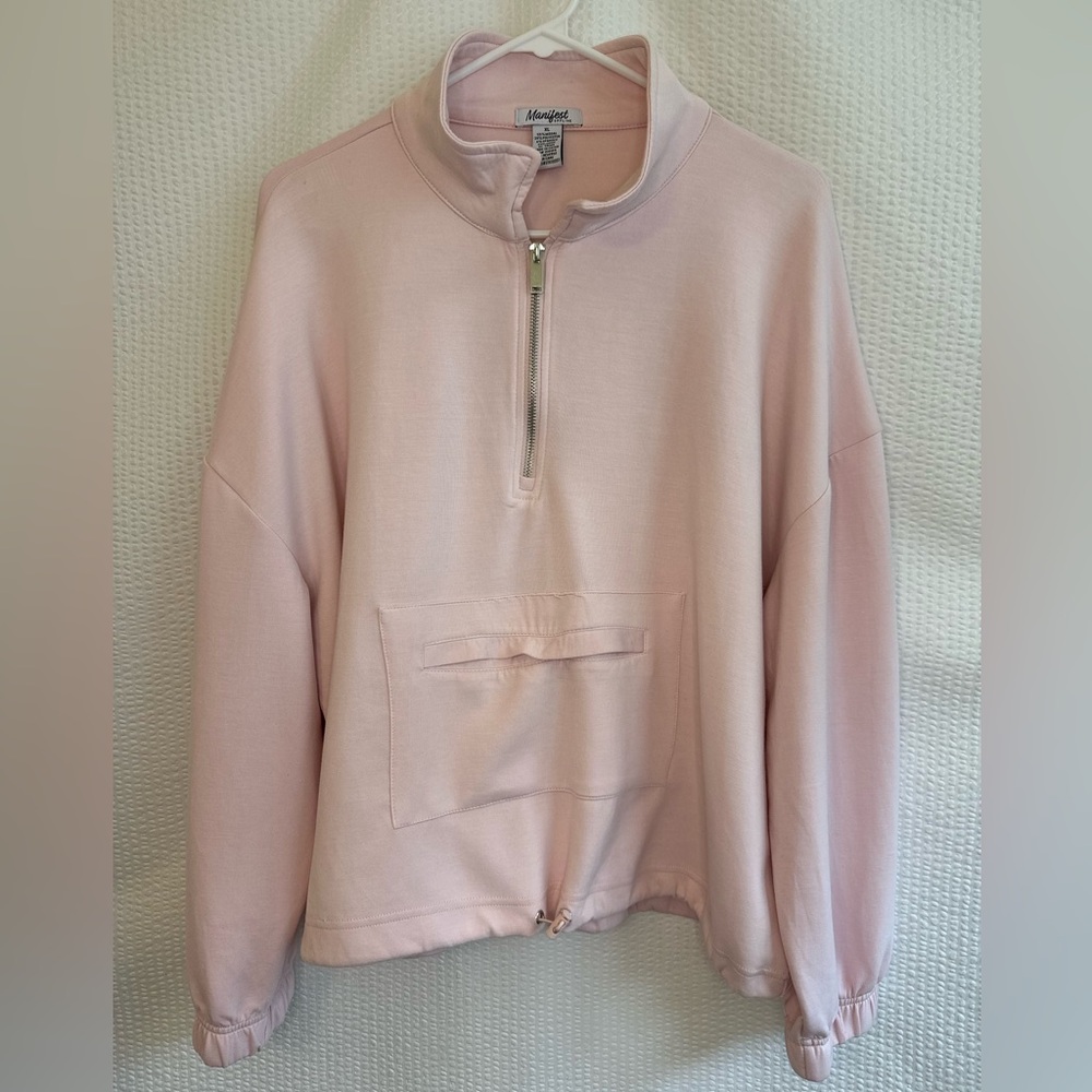 Manifest Women’s Pink Sweatshirt Size: XL NWT